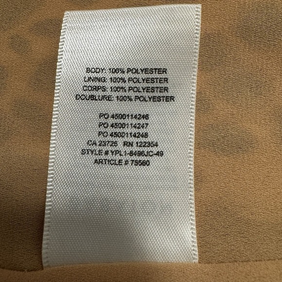 BABATON ARITZIA Womens Wallace Animal Print True Wrap Dress Sz XXS - Picture 12 of 12